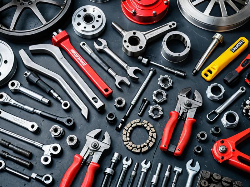 Professional brake repair tools and equipment